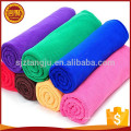 Colorful plain dyed washable knitted warp clean microfiber cooling towel